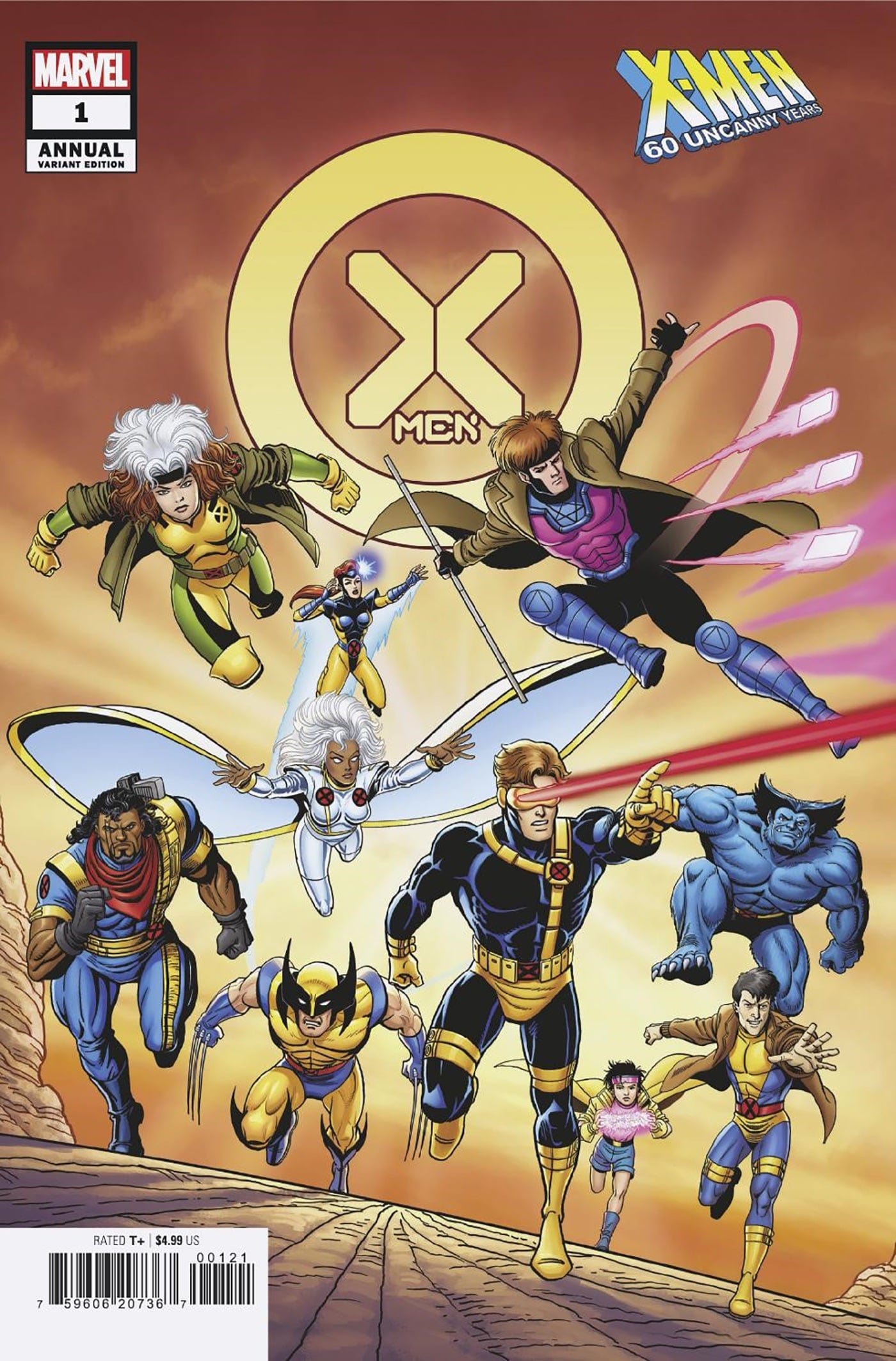 X-MEN ANNUAL #1 LARRY HOUSTON X-MEN 60TH VAR