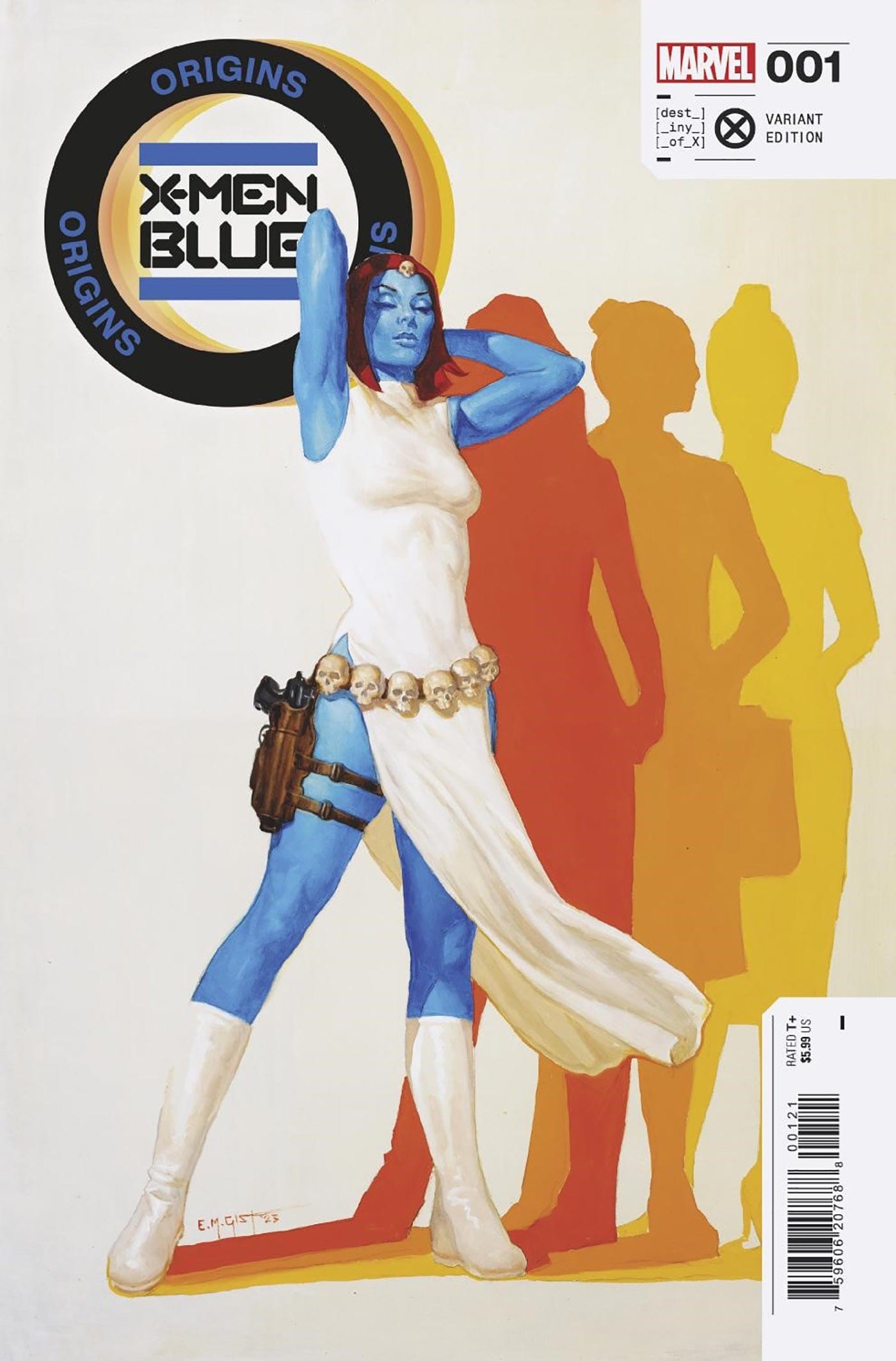 X-MEN BLUE ORIGINS #1 EM GIST MYSTIQUE VAR