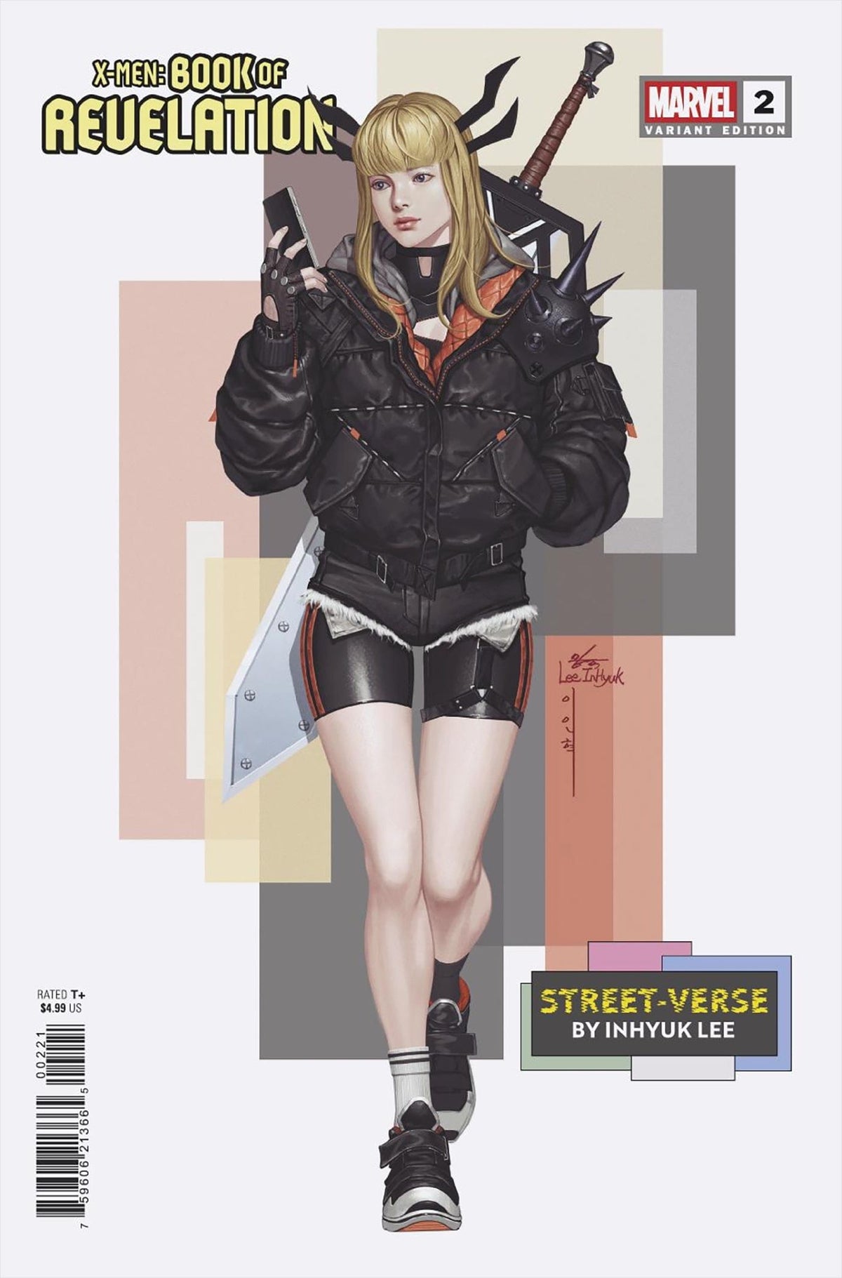 Marvel Comic Books X-MEN: BOOK OF REVELATION #2 INHYUK LEE STREET-VERSE VARIANT [AOR] 75960621366500221 PRH-75960621366500221