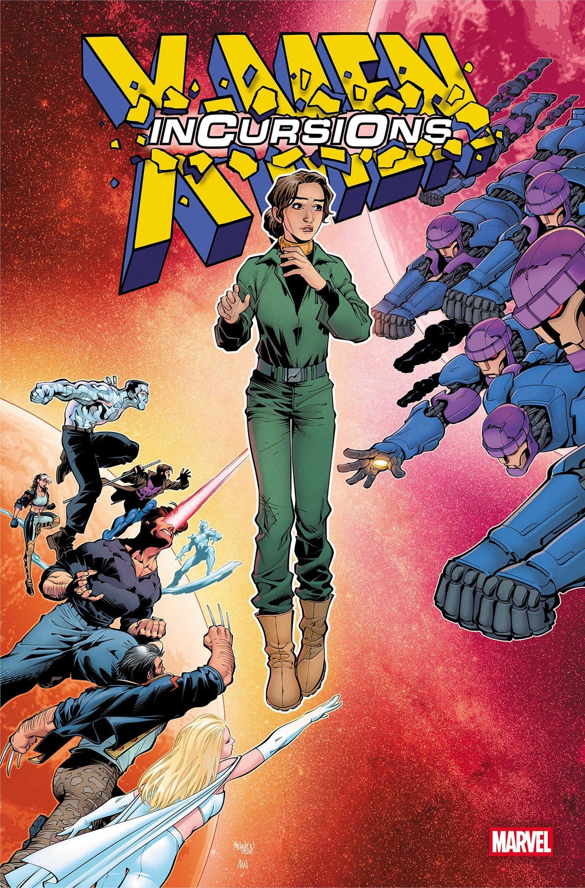 Marvel Comic Books X-MEN: INCURSIONS #1 COVER A BY GLEB MELNIKOV (Release Date: 11/18/2026) 75960621765600111 PRH-75960621765600111
