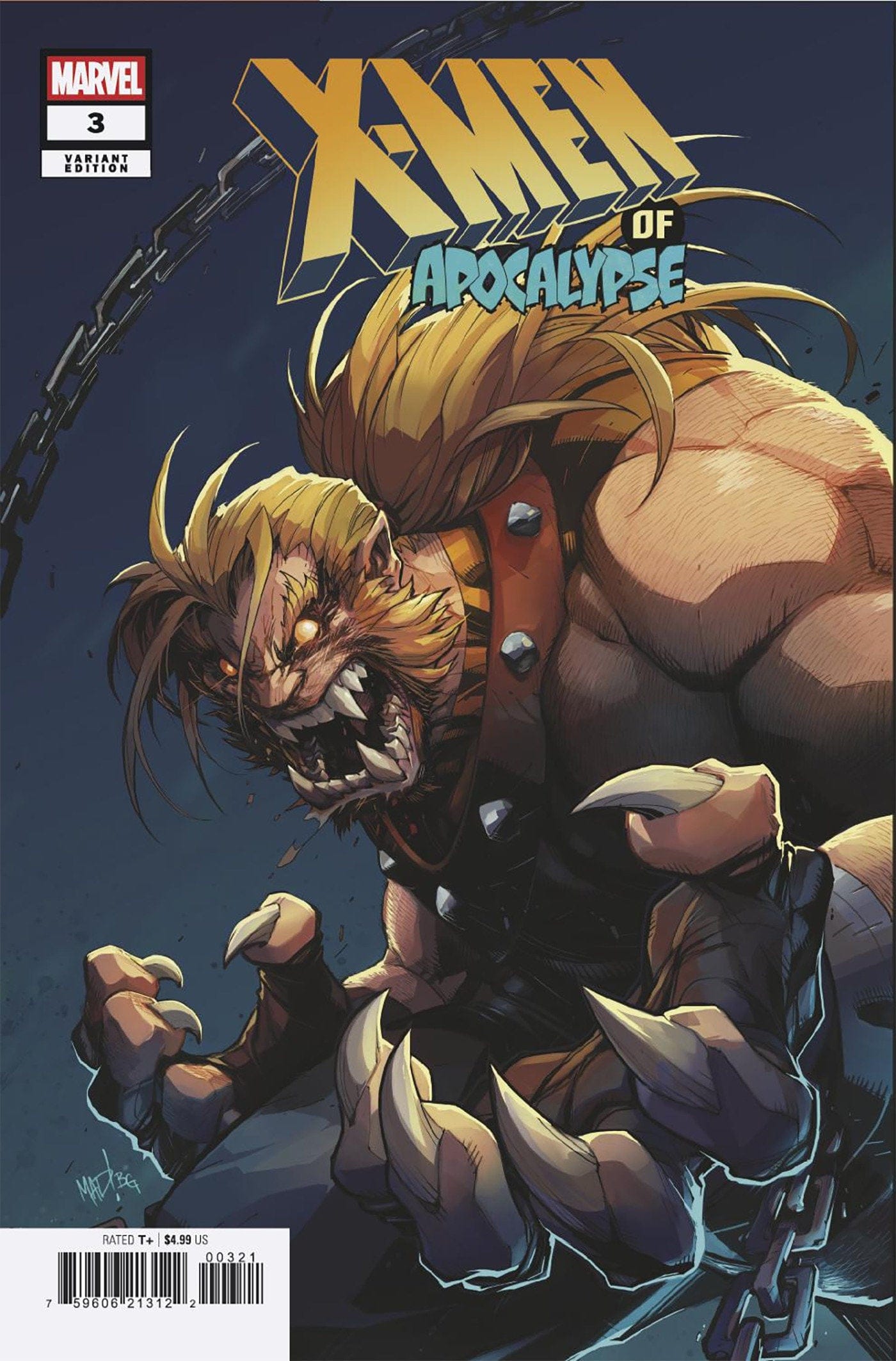X-MEN OF APOCALYPSE #3 JOE MADUREIRA VARIANT