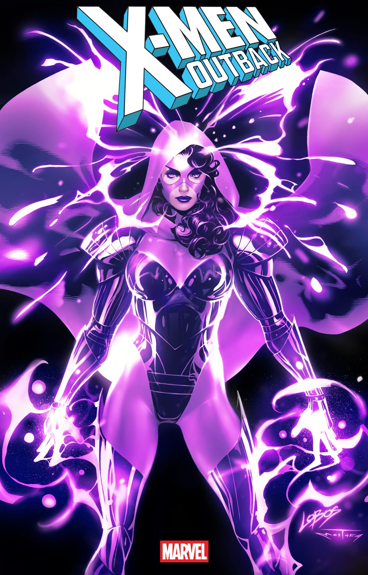Marvel Comic Books X-MEN: OUTBACK #1 PABLO VILLALOBOS PSYLOCKE VARIANT 75960621530000141 PRH-75960621530000141