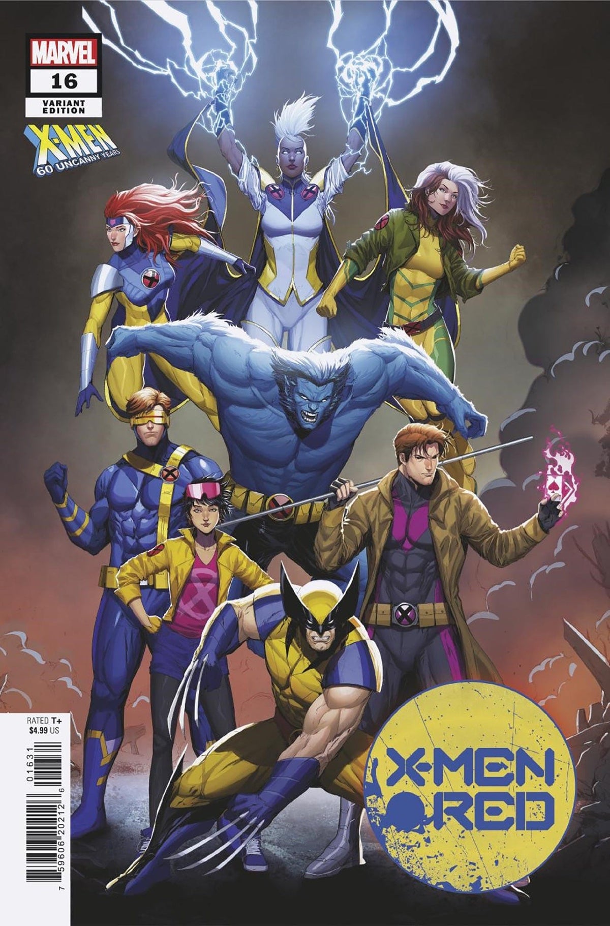 X-MEN RED #16 RAYMOND GAY X-MEN 60TH VAR