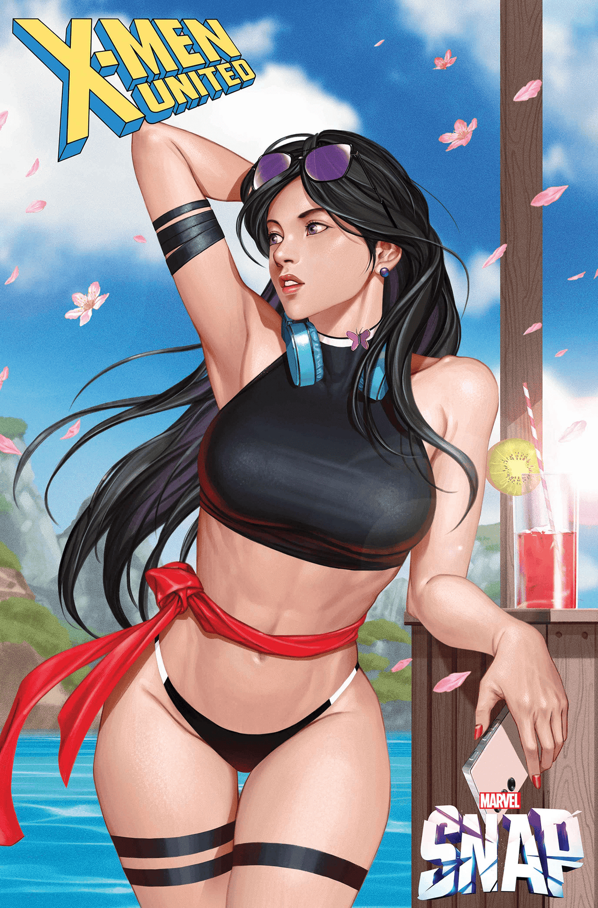 Marvel Comic Books X-MEN UNITED #5 INHYUK LEE MARVEL SNAP SWIMSUIT VARIANT 75960621443300551 PRH-75960621443300551