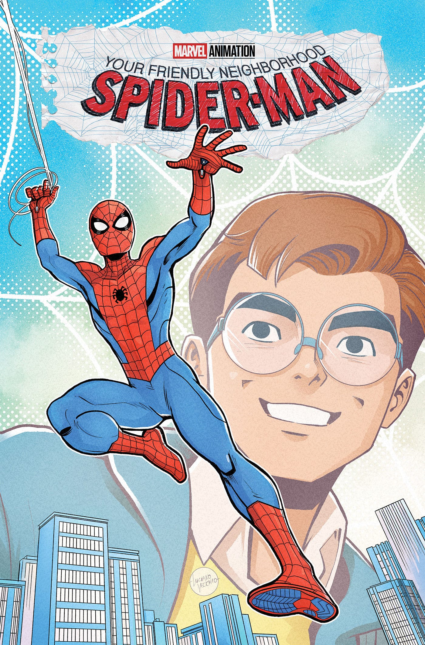 YOUR FRIENDLY NEIGHBORHOOD SPIDER-MAN #1 COVER B LUCIANO VECCHIO VARIANT (Release Date: 12/09/2026)