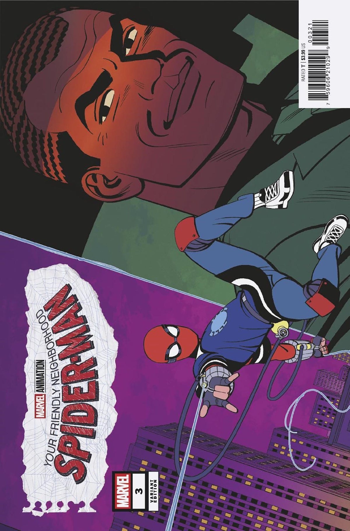 Marvel Comic Books YOUR FRIENDLY NEIGHBORHOOD SPIDER-MAN #3 MARVEL ANIMATION VARIANT 75960621029900321 PRH-75960621029900321