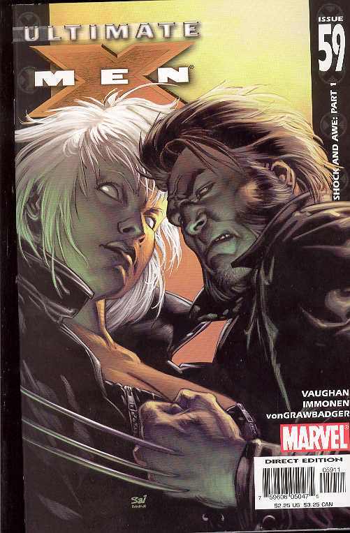 MARVEL COMICS Comic Books > Back Issues ULTIMATE X-MEN #59 75960605047505911