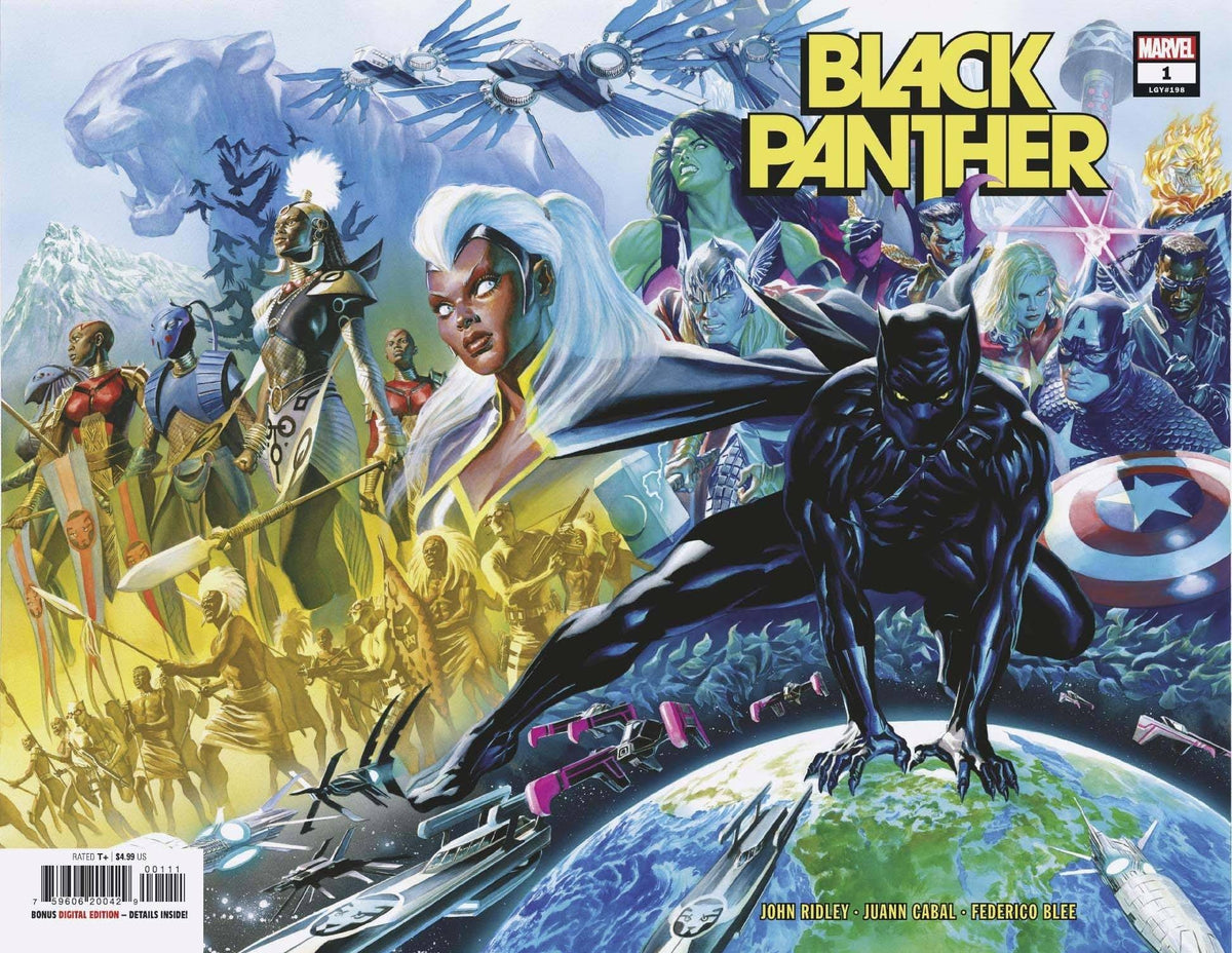 MARVEL COMICS Comic Books BLACK PANTHER #1 ALEX ROSS CVR A 75960620042900111