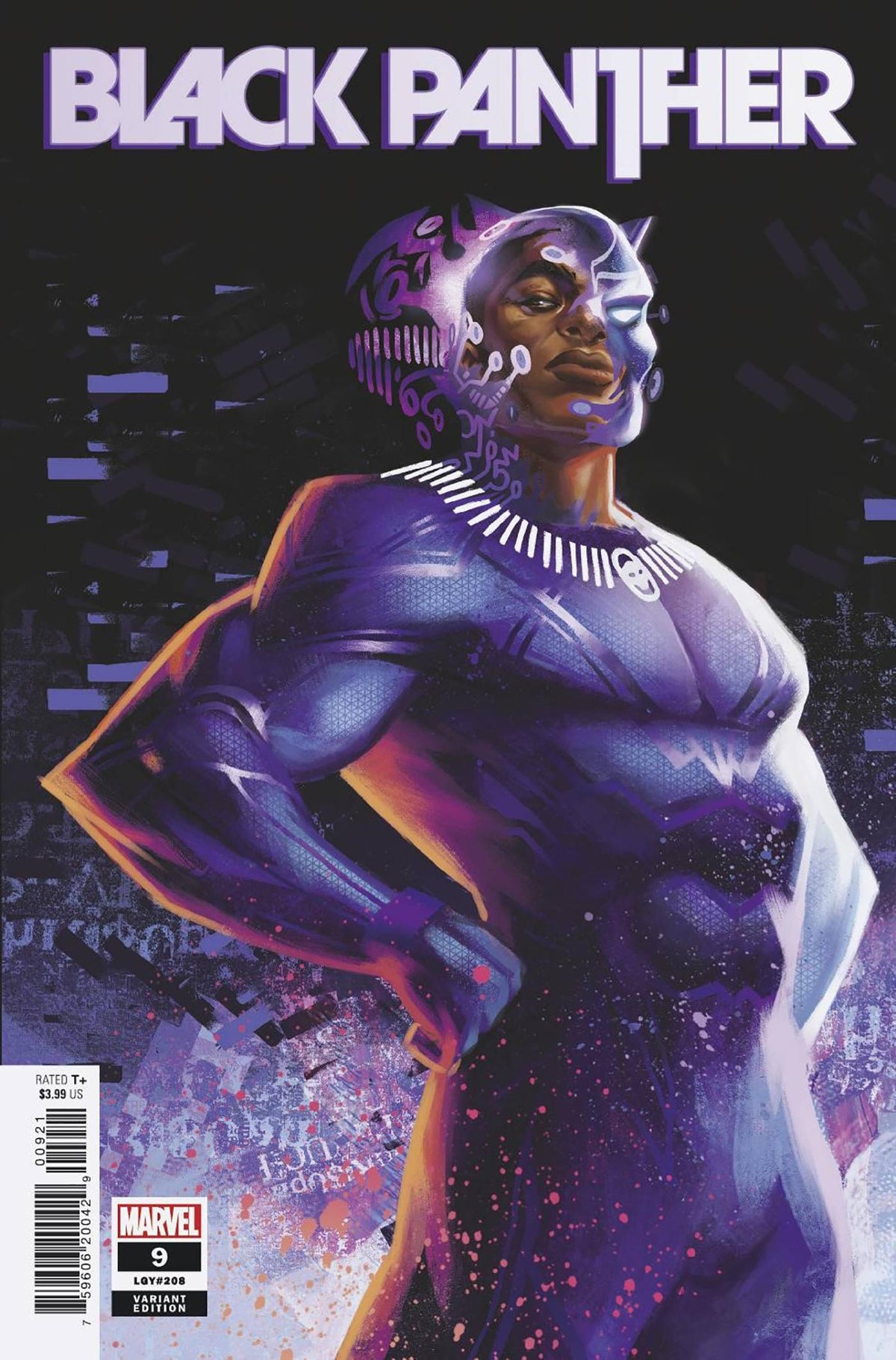 MARVEL COMICS Comic Books BLACK PANTHER #9 MANHANINI VAR 75960620042900921