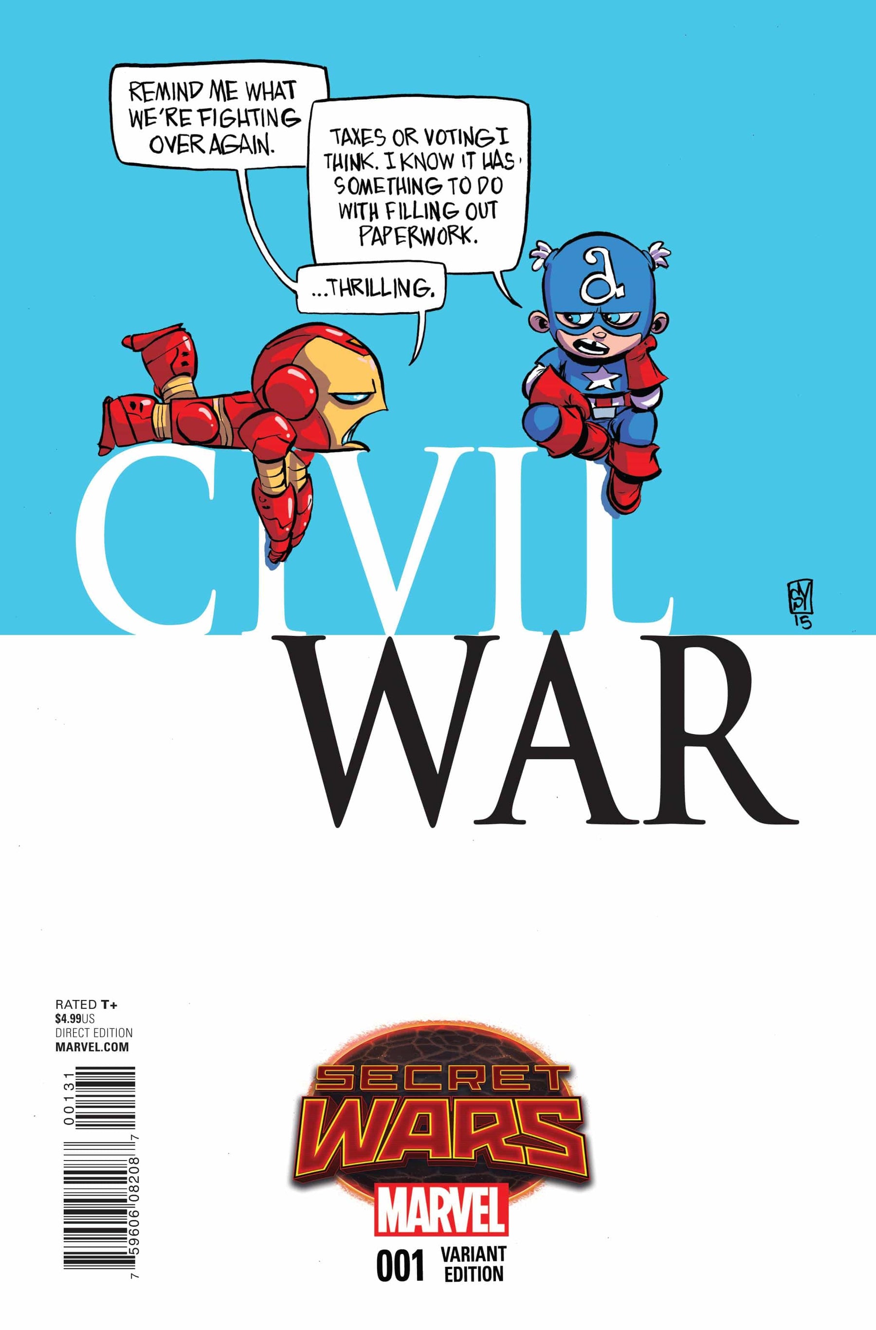 CIVIL WAR #1 YOUNG VAR