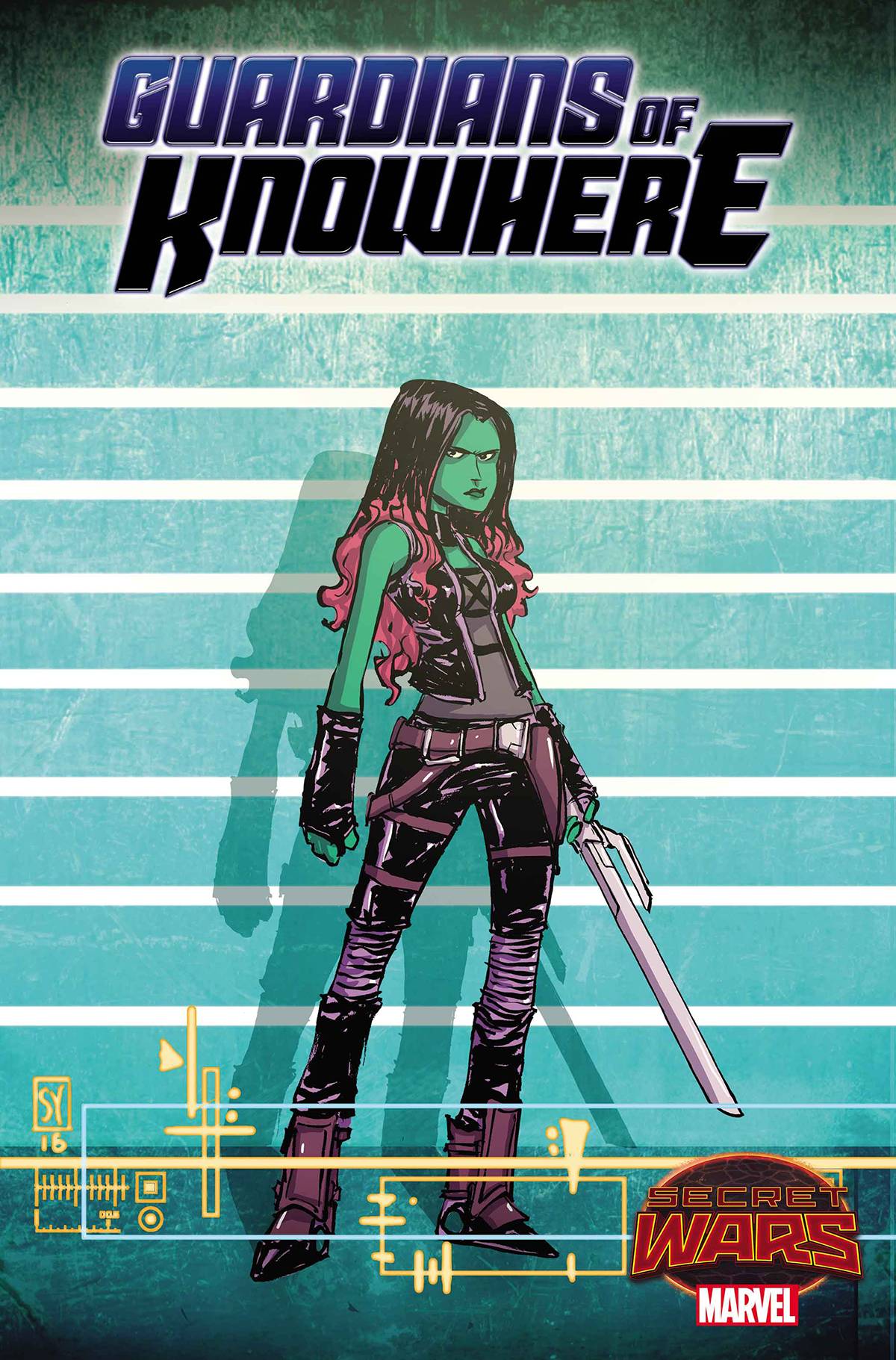 MARVEL COMICS Comic Books GUARDIANS OF KNOWHERE #1 YOUNG CONNECTING A VAR SWA 75960608285800121