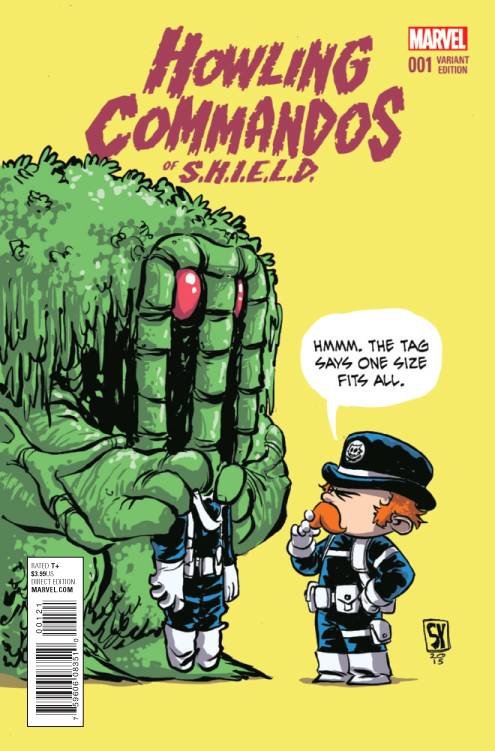 HOWLING COMMANDOS OF SHIELD #1 YOUNG VAR