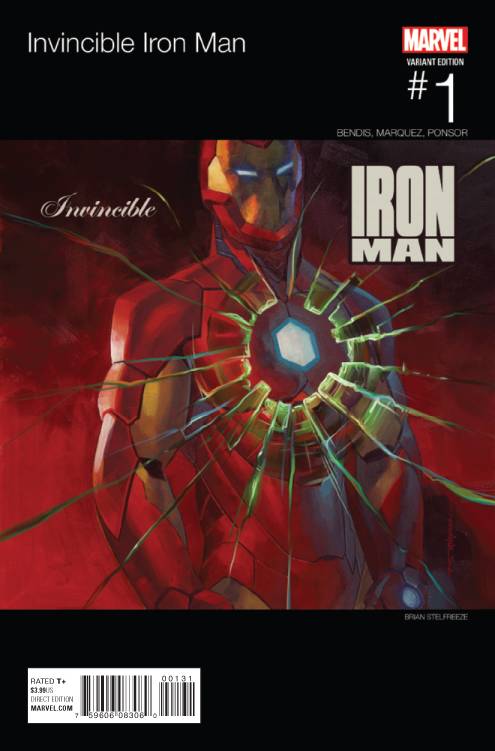 INVINCIBLE IRON MAN #1 HIP HOP VAR