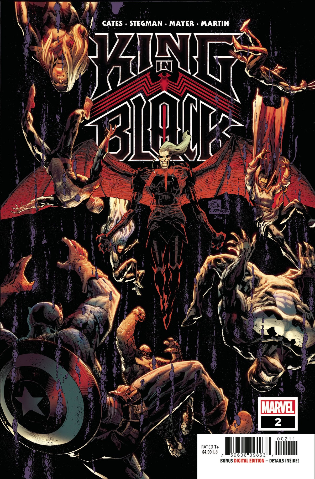 MARVEL COMICS Comic Books KING IN BLACK #2 (OF 5) 75960609863700211