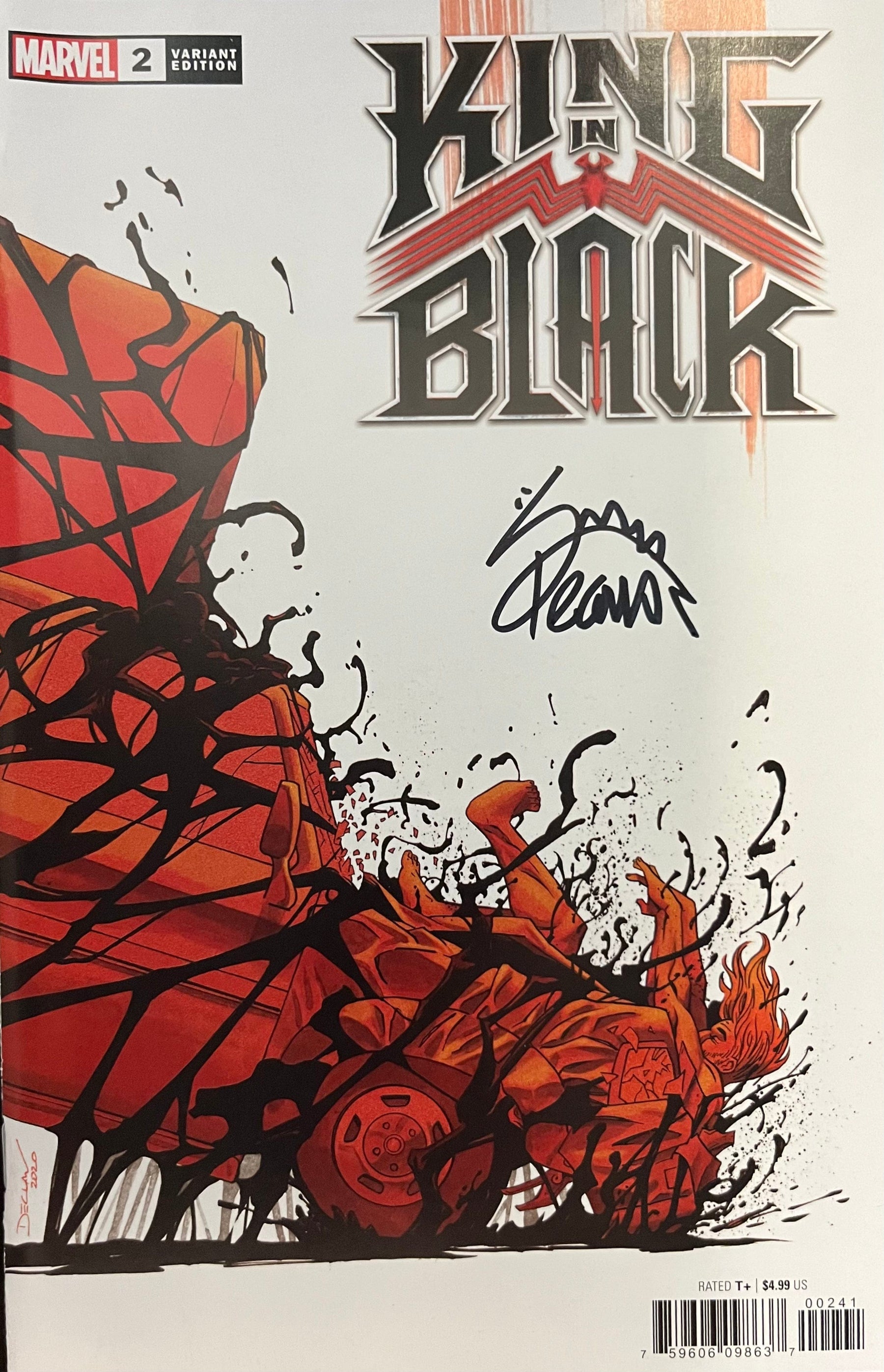 KING IN BLACK #2 (OF 5) SHALVEY SPOILER VAR [SIGNED BY RYAN STEGMAN]