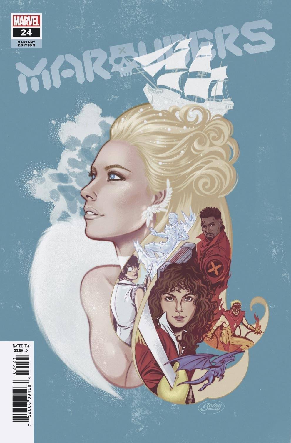 MARVEL COMICS Comic Books MARAUDERS #24 COLA VAR 75960609468402421