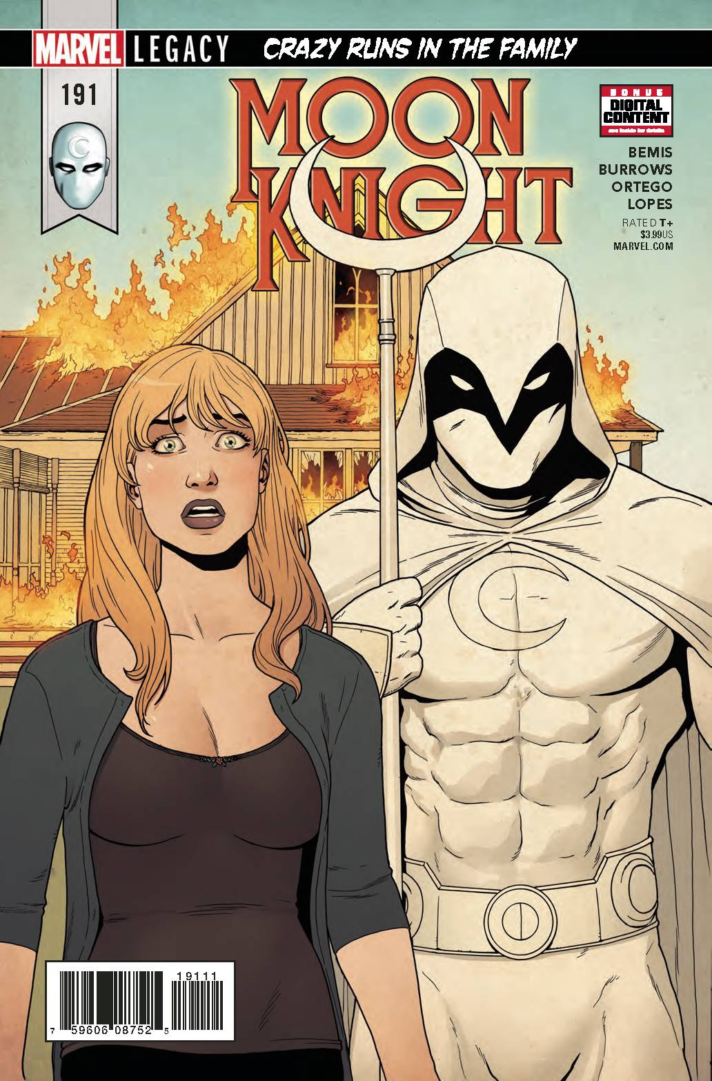 MARVEL COMICS Comic Books MOON KNIGHT #191 LEG 75960608752519111