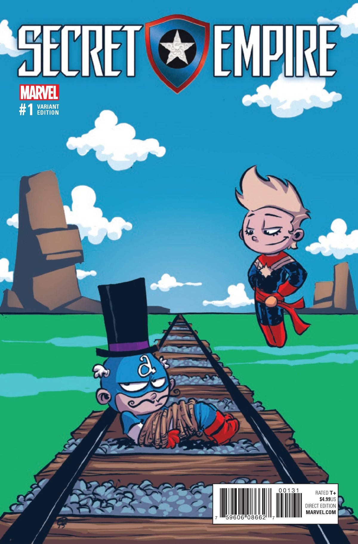 MARVEL COMICS Comic Books SECRET EMPIRE #1 (OF 10) YOUNG VAR 75960608662700131