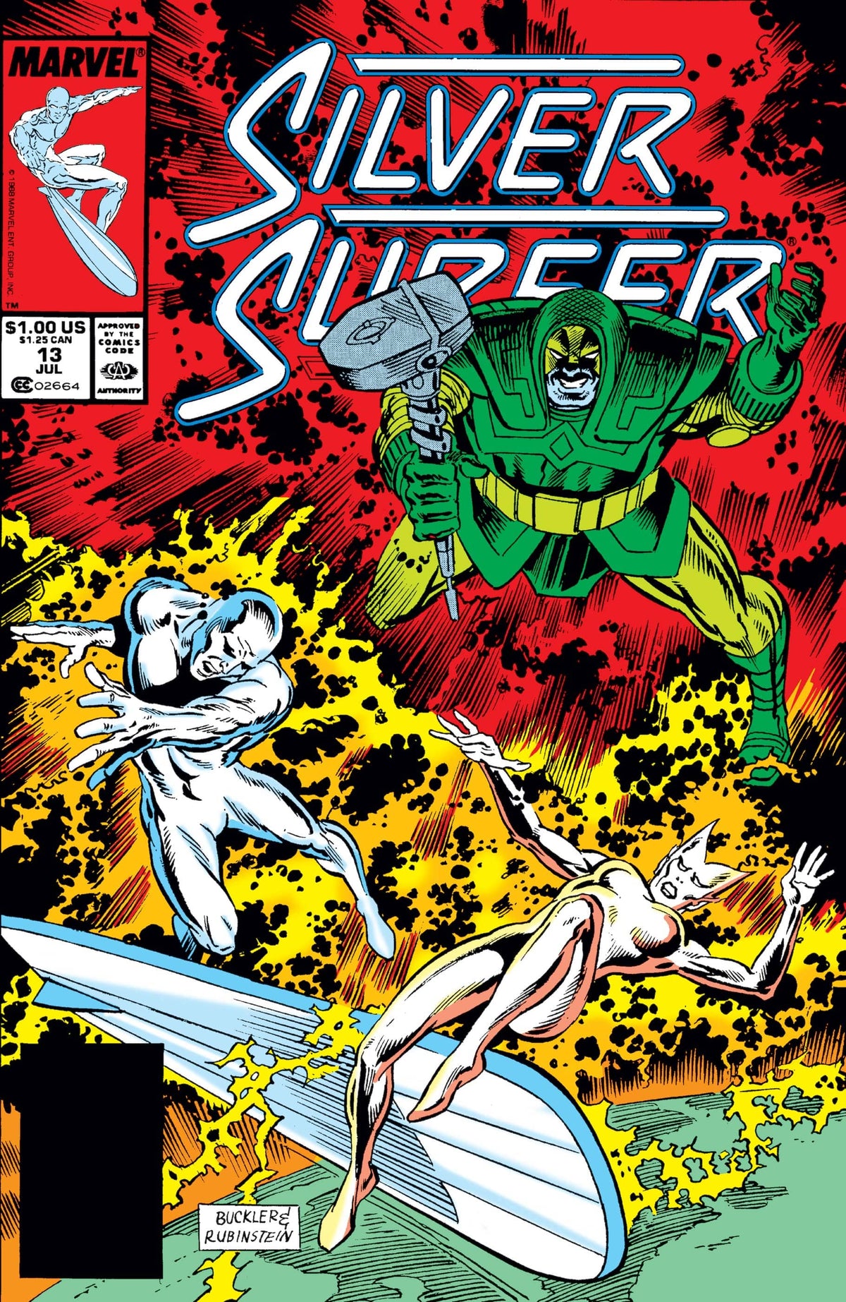 MARVEL COMICS Comic Books SILVER SURFER #13 07148602664807