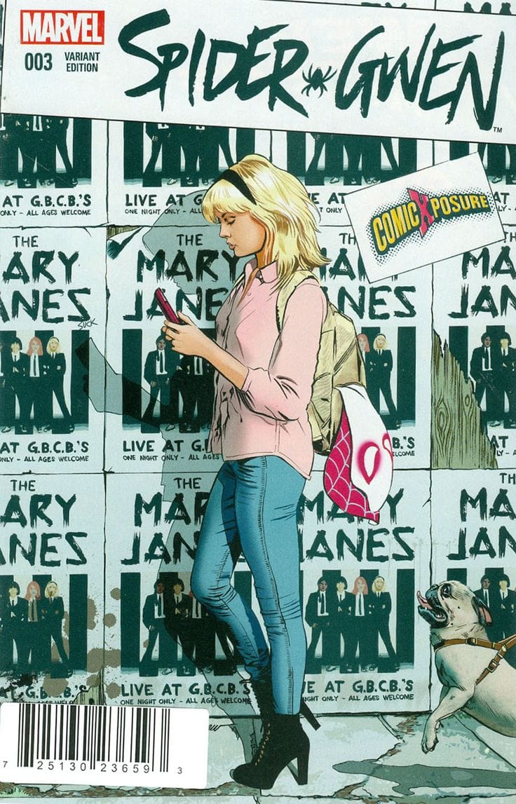 MARVEL COMICS Comic Books SPIDER-GWEN #3 COMICXPOSURE EXC CVR 75960608196700351