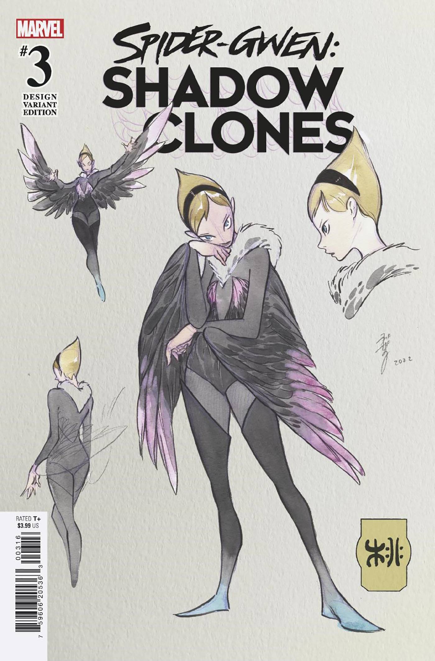 SPIDER-GWEN SHADOW CLONES #3 (OF 5) 1:10 INCV MOMOKO DESI VAR