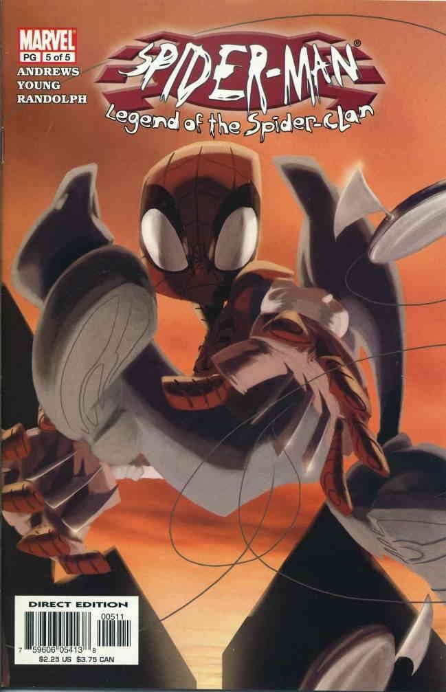MARVEL COMICS Comic Books SPIDER-MAN LEGEND OF THE SPIDER CLAN #5 (Of 5) 75960605413800511