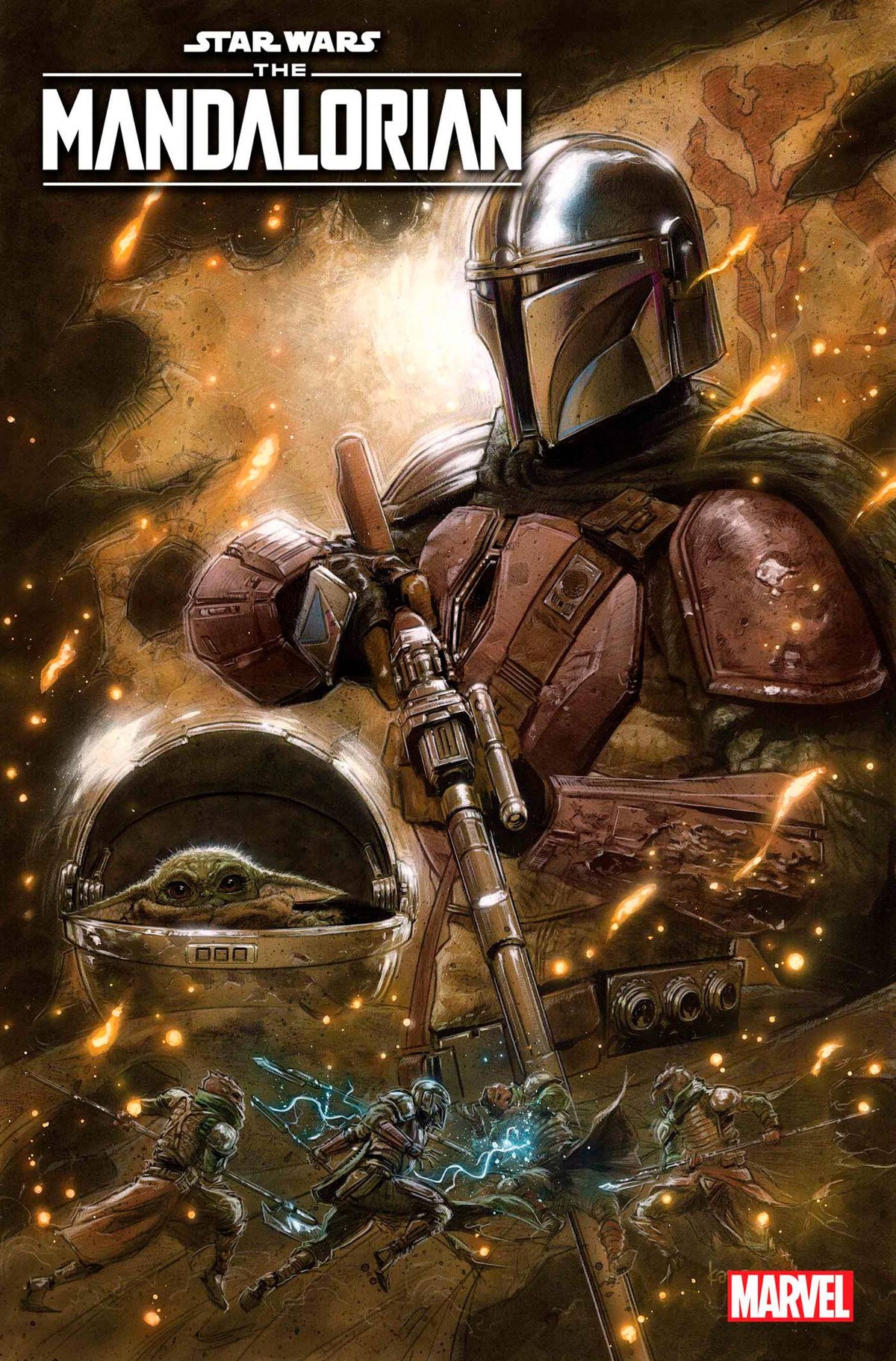 MARVEL COMICS Comic Books STAR WARS MANDALORIAN #2 75960609986300211