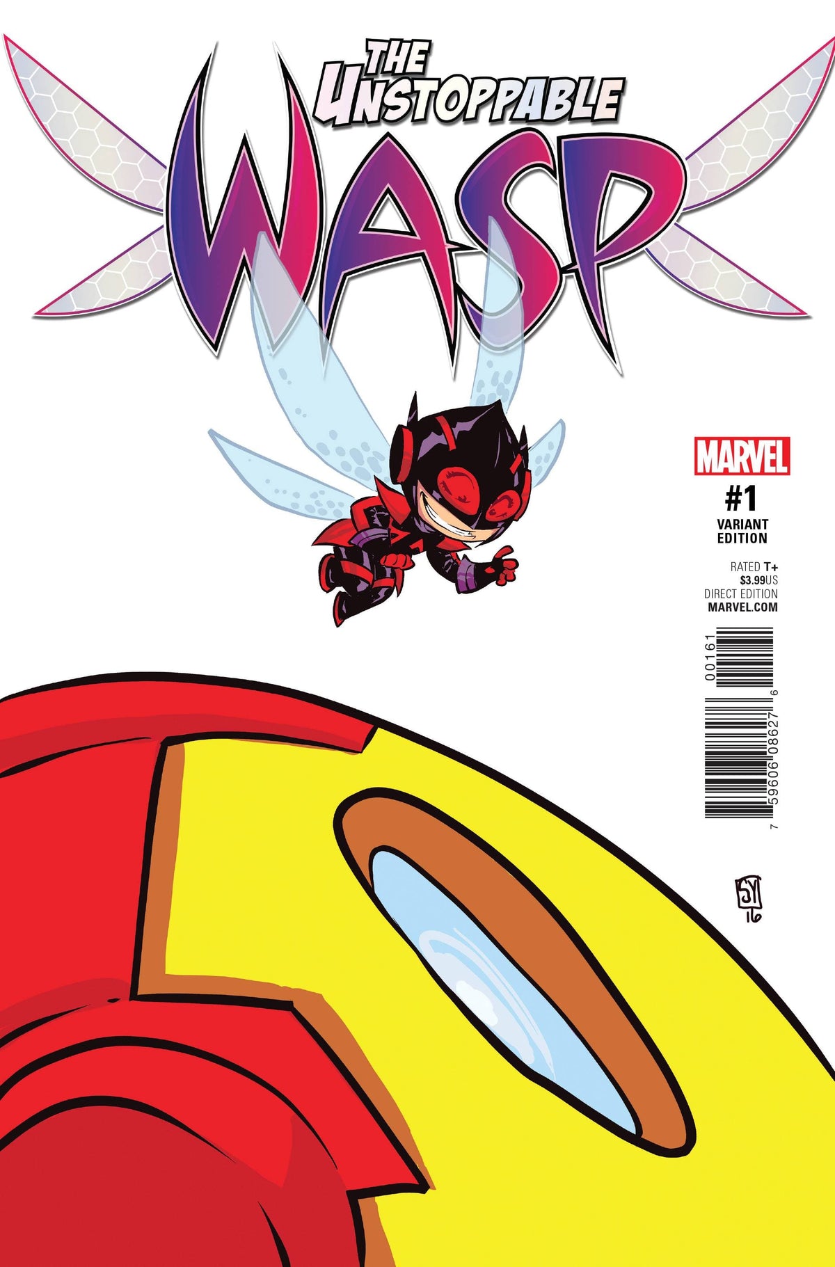 MARVEL COMICS Comic Books UNSTOPPABLE WASP #1 YOUNG VAR NOW 75960608627600161