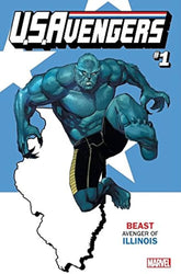 MARVEL COMICS Comic Books US AVENGERS #1 REIS ILLINOIS STATE VAR NOW 75960608625200126
