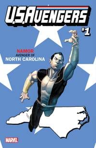 US AVENGERS #1 REIS NORTH CAROLINA STATE VAR NOW