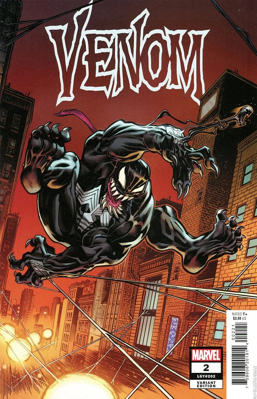 MARVEL COMICS Comic Books VENOM #2 MCGUINNESS VAR 75960620191400221