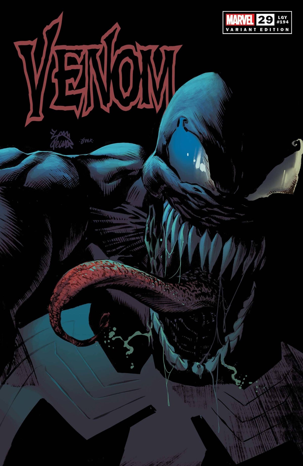 MARVEL COMICS Comic Books VENOM #29 STEGMAN VAR 75960608997002931