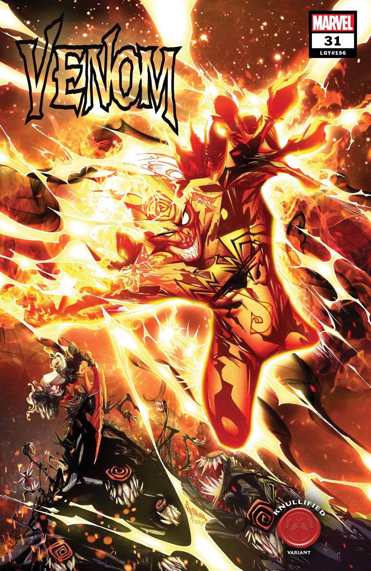 MARVEL COMICS Comic Books VENOM #31 HERRERA KNULLIFIED VAR KIB 75960608997003141