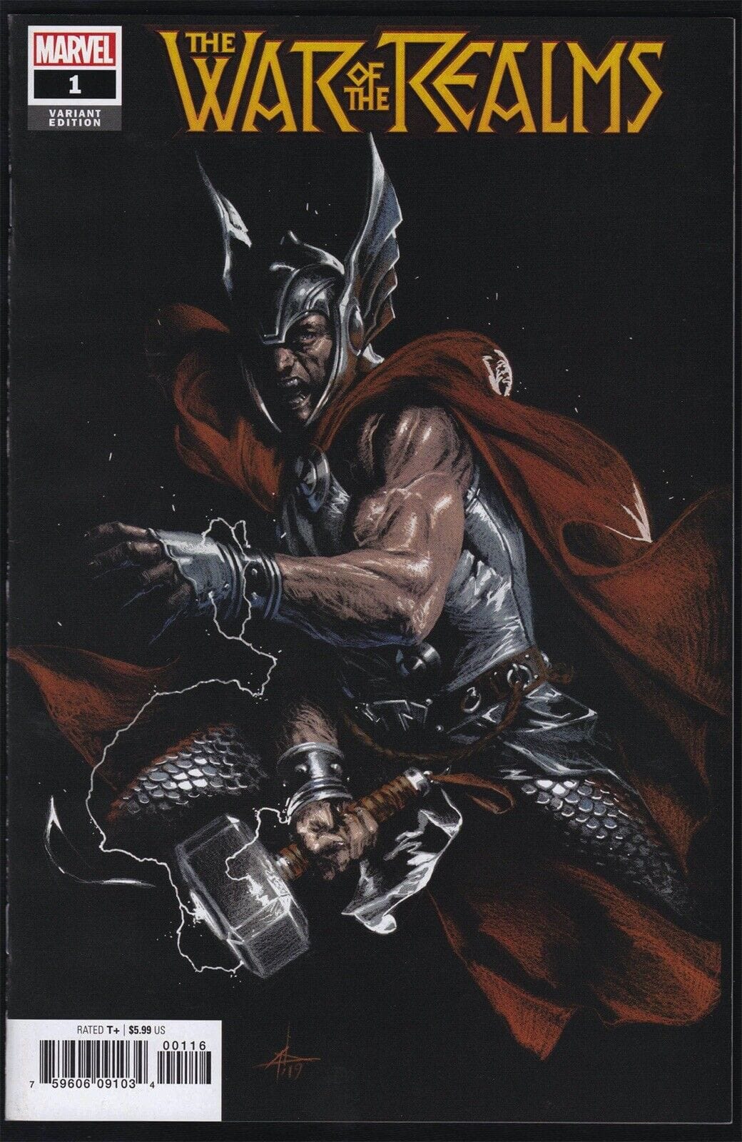 MARVEL COMICS Comic Books WAR OF REALMS #1 (OF 6) DELL OTTO VAR 75960609103400116