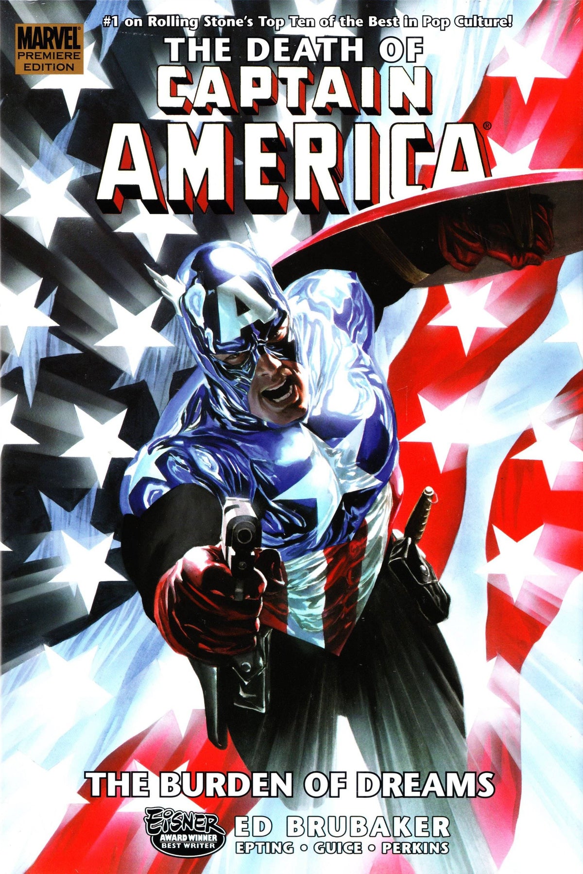 MARVEL COMICS Graphic Novel CAPTAIN AMERICA PREM HC VOL 02 DEATH CAPT AMERICA 75960612850100111 FEB082285