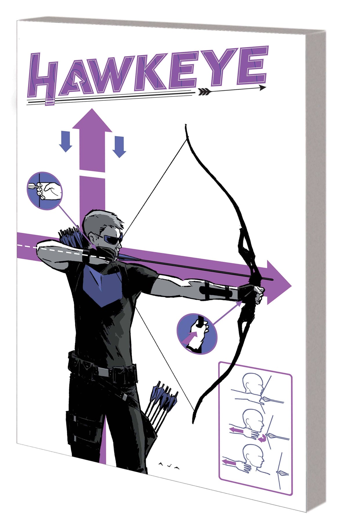 MARVEL PRH Graphic Novel Hawkeye By Fraction Aja TP Saga Barton Bishop Aja DM Var 9781302932237 JUL210794