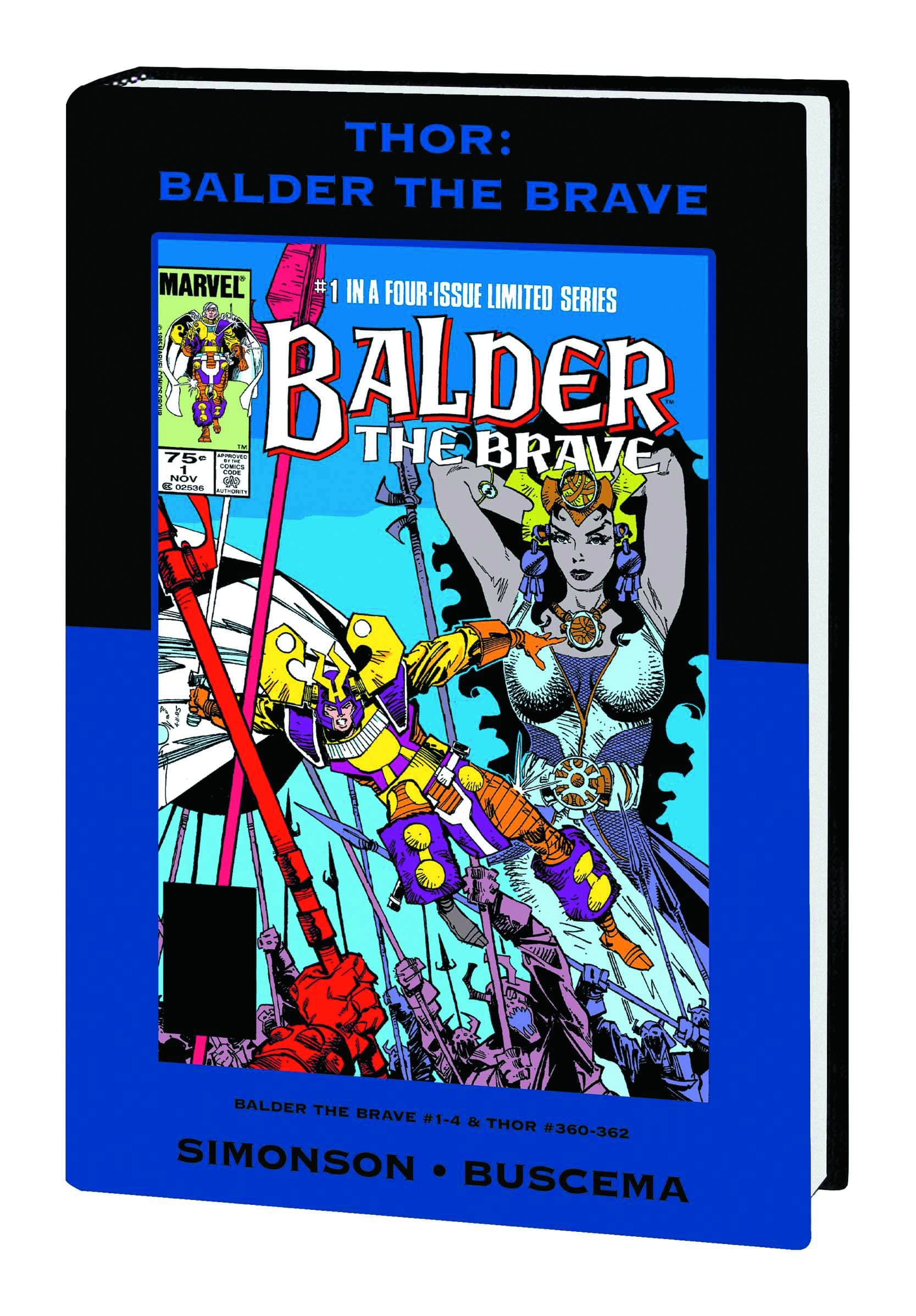 MARVEL COMICS Graphic Novel THOR BALDER BRAVE PREM HC DM ED 9780785138860 MAR092641