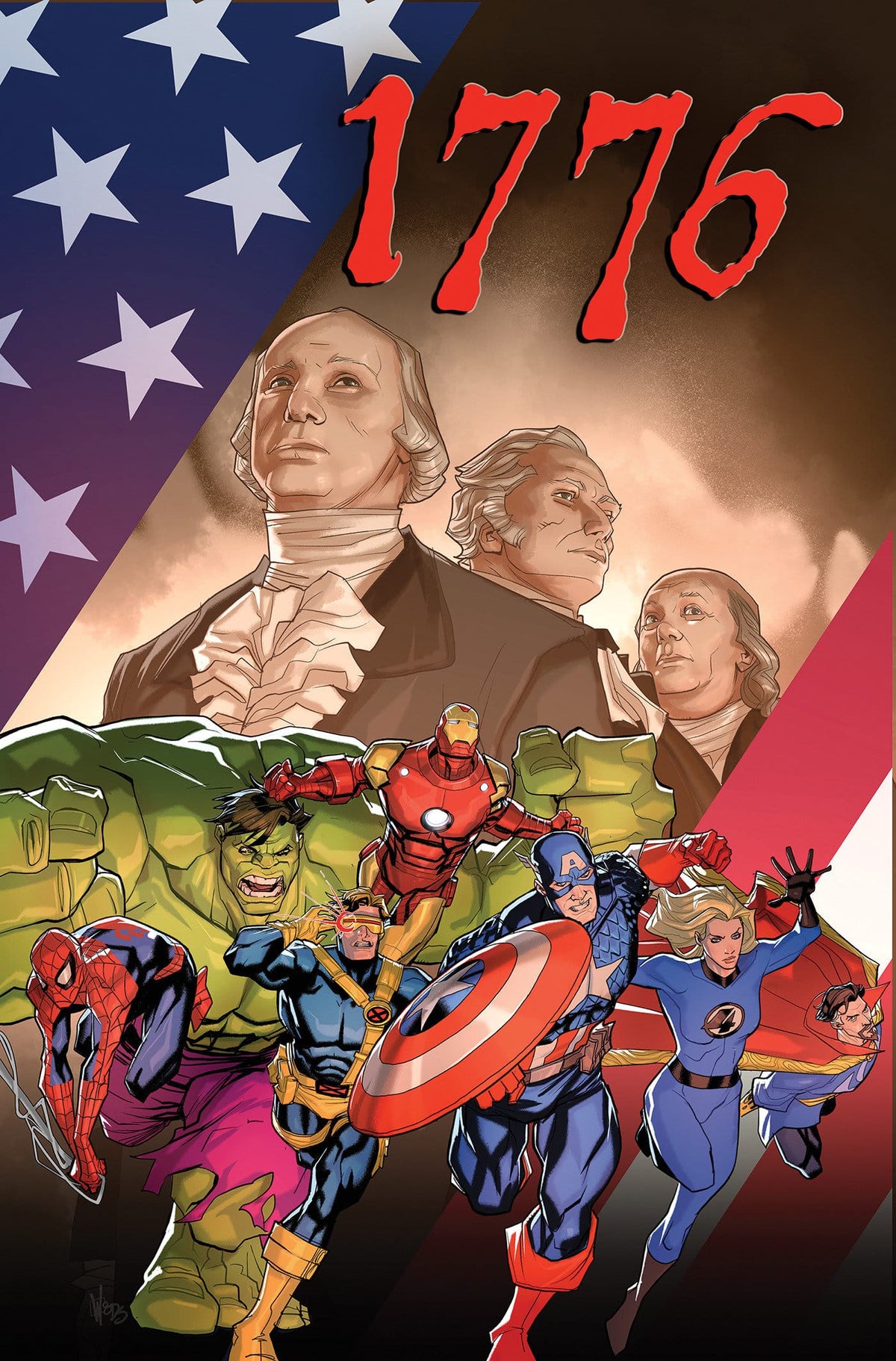 Marvel Graphic Novel 1776 TP 9781302967376 PRH-9781302967376