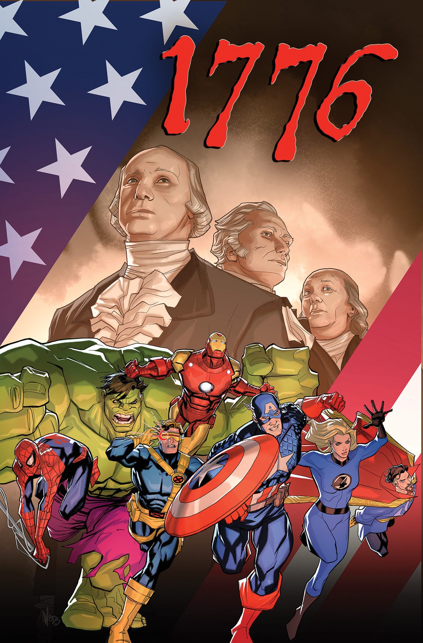Marvel Graphic Novel 1776 TP 9781302967376 PRH-9781302967376