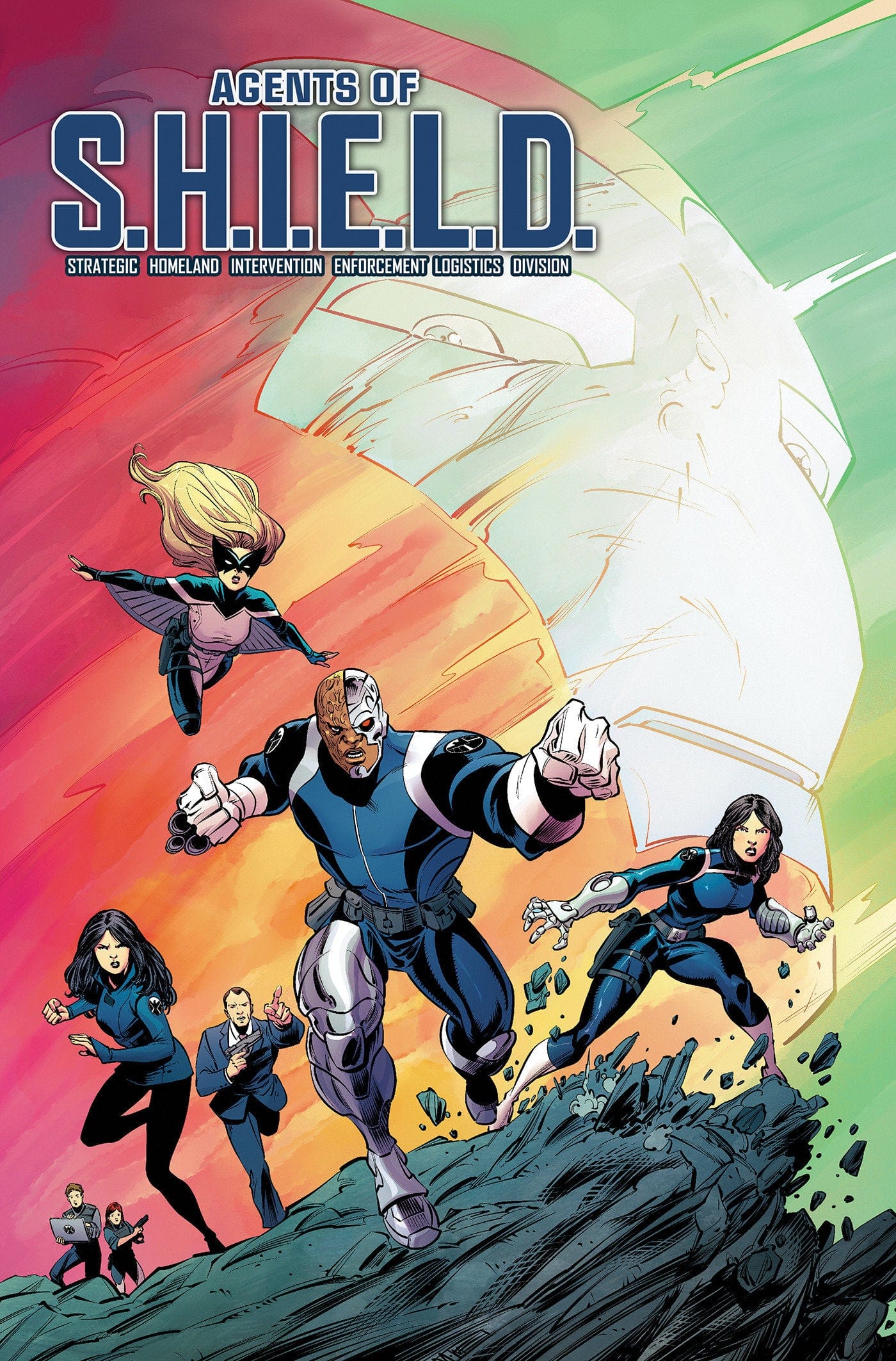 Marvel Graphic Novel Agents Of S.H.I.E.L.D. Omnibus Mike Norton Cover [DM Only] 9781302966607 PRH-9781302966607