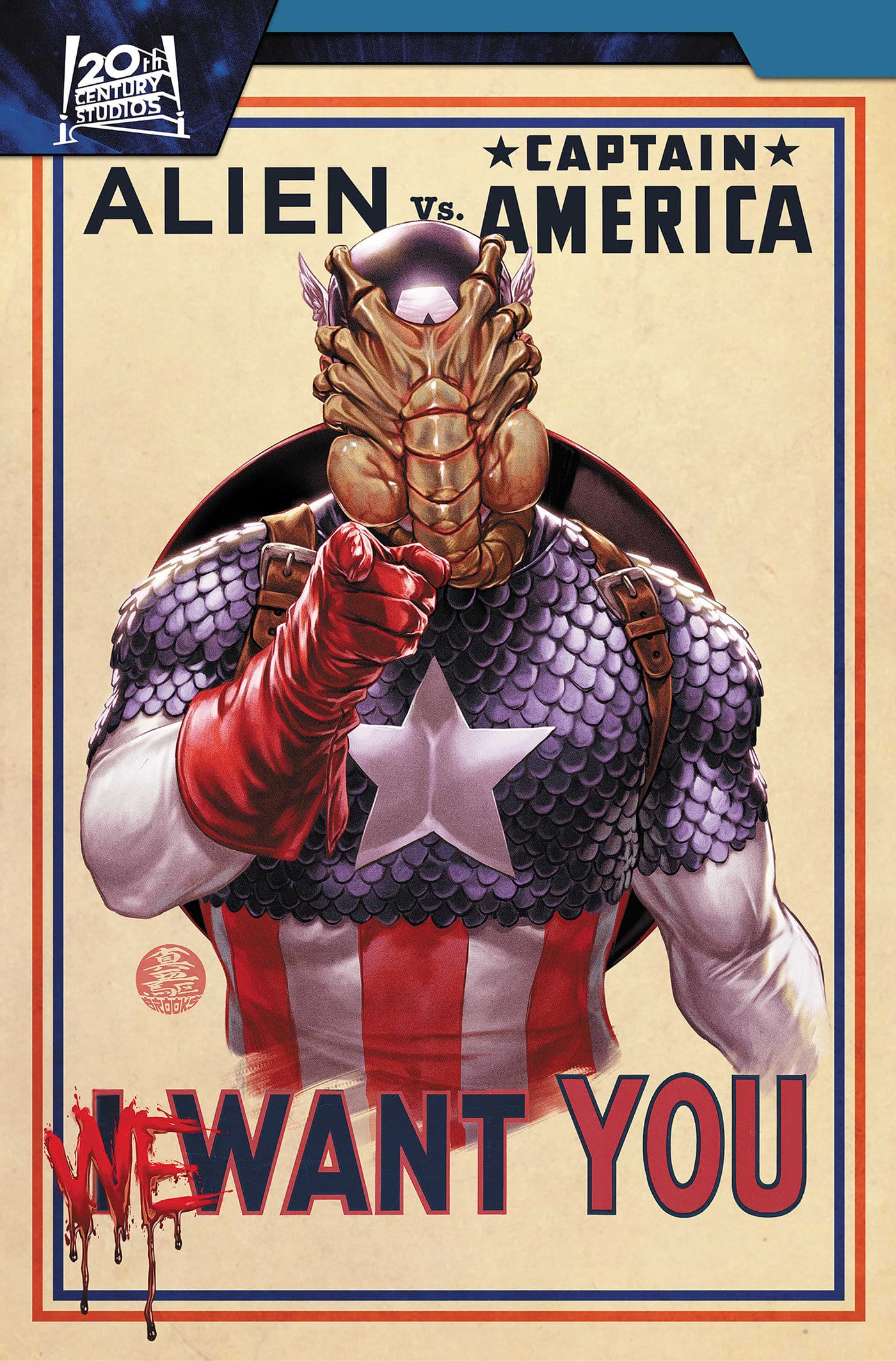 Marvel Graphic Novel Alien vs. Captain America 9781302967369 PRH-9781302967369