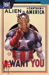 Marvel Graphic Novel Alien vs. Captain America 9781302967369 PRH-9781302967369