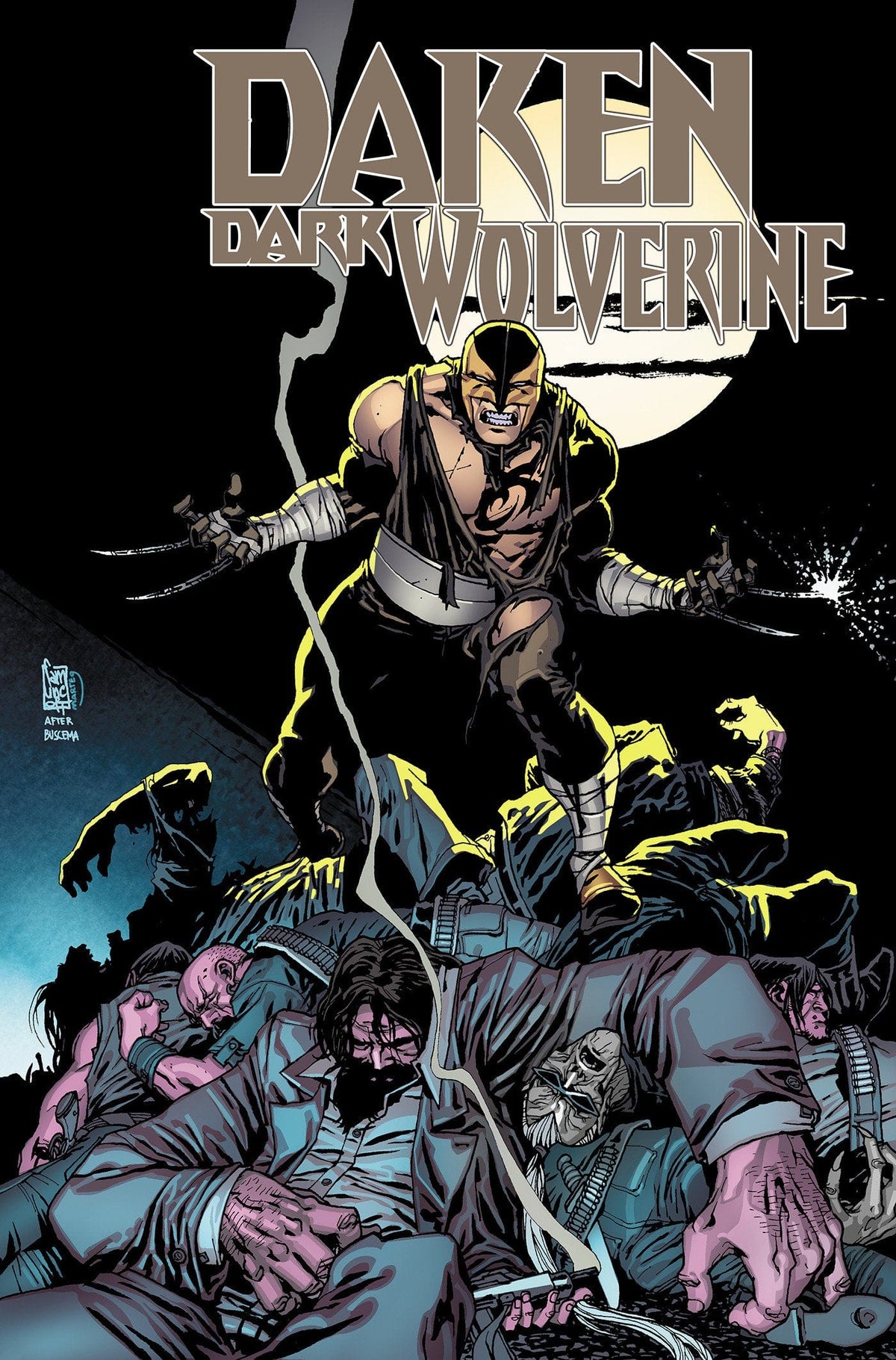 Marvel Graphic Novel Daken: Dark Wolverine Omnibus Giuseppe Camuncoli Cover [DM Only] HC 9781302966614 PRH-9781302966614