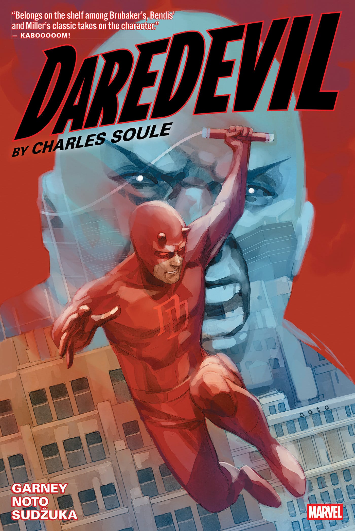 Marvel Graphic Novel Daredevil By Charles Soule Omnibus Phil Noto Cover [New Printing] HC (Release Date: 03/02/2027) 9781302971939 PRH- 9781302971922