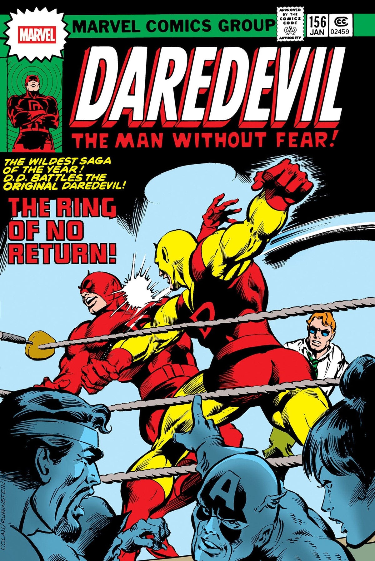 Marvel Graphic Novel Daredevil Omnibus Vol. 4 Gene Colan Cover [DM Only] 9781302968496 PRH-9781302968496