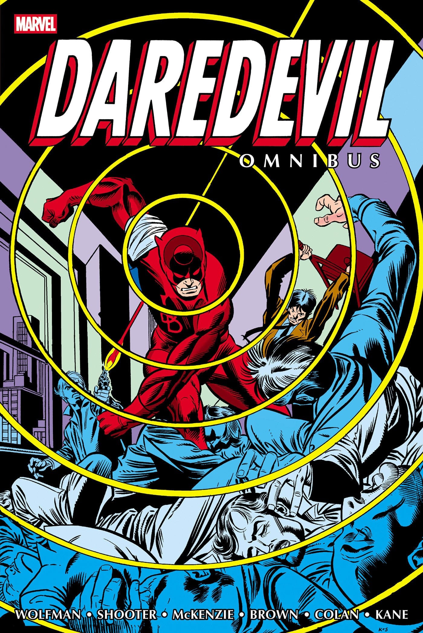 Marvel Graphic Novel Daredevil Omnibus Vol. 4 Gil Kane Cover 9781302968489 PRH-9781302968489