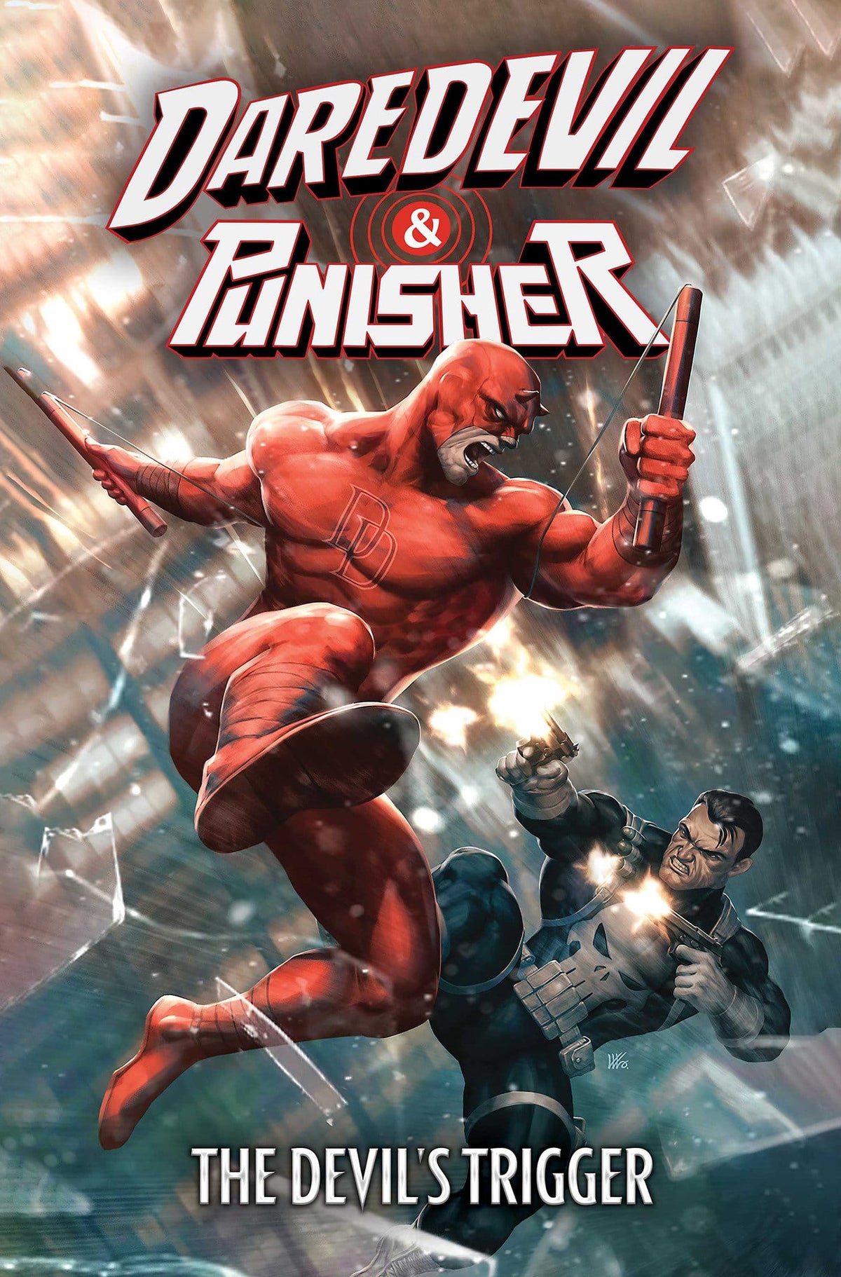 Marvel Graphic Novel Daredevil/Punisher: The Devil's Trigger 9781302968656 PRH-9781302968656