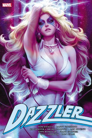 Marvel Graphic Novel Dazzler Omnibus Artgerm Cover 9781302959609 PRH-9781302959609