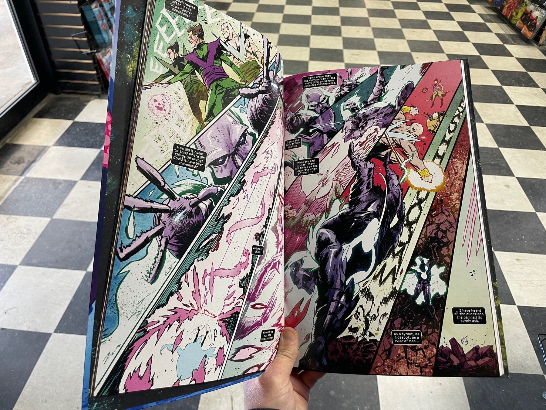 Marvel Graphic Novel Doom Treasury Edition 9781302962999 PRH-9781302962999