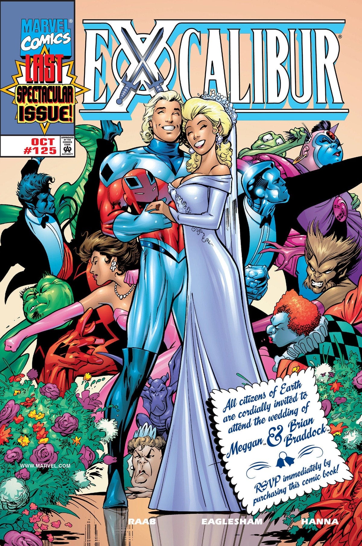 Marvel Graphic Novel Excalibur Omnibus Vol. 4 [DM Only] HC 9781302965433 PRH-9781302965433